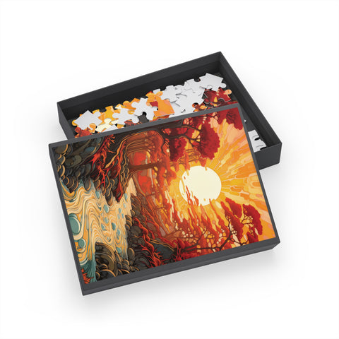 AUTUMN #01 Jigsaw Puzzle | 96, 252, 500 pcs