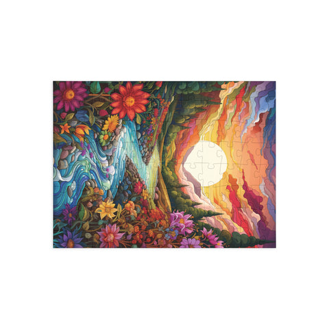 SUNNY STREAM #01 Jigsaw Puzzle | 96, 252, 500 pcs