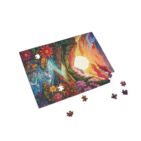 SUNNY STREAM #01 Jigsaw Puzzle | 96, 252, 500 pcs