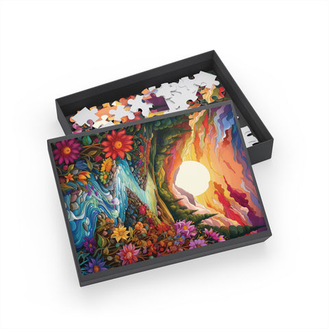 SUNNY STREAM #01 Jigsaw Puzzle | 96, 252, 500 pcs