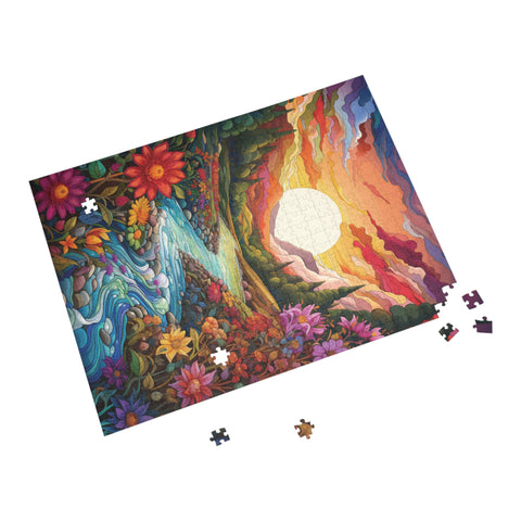 SUNNY STREAM #01 Jigsaw Puzzle | 96, 252, 500 pcs