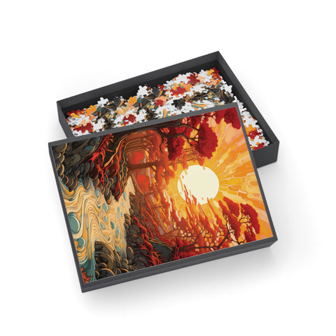 AUTUMN #01 Jigsaw Puzzle | 96, 252, 500 pcs