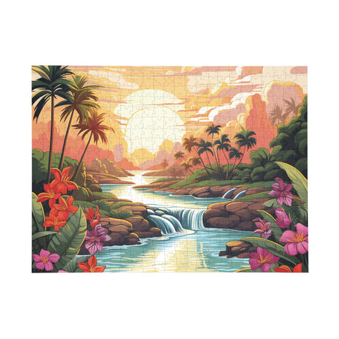 SUNNY STREAM #02 Jigsaw Puzzle | 96, 252, 500 pcs