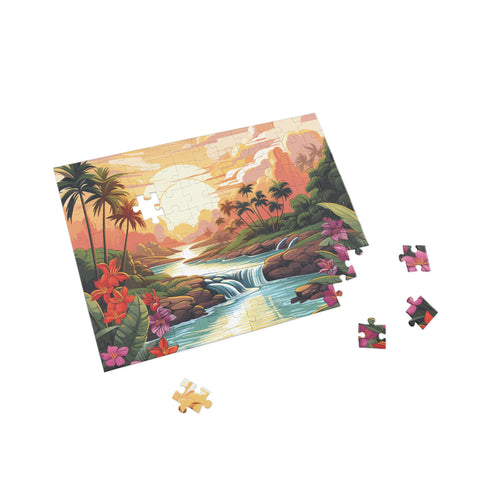 SUNNY STREAM #02 Jigsaw Puzzle | 96, 252, 500 pcs