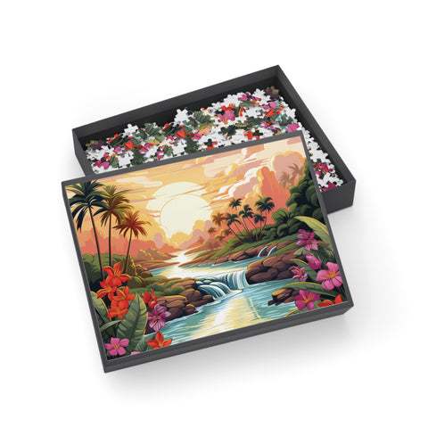 SUNNY STREAM #02 Jigsaw Puzzle | 96, 252, 500 pcs