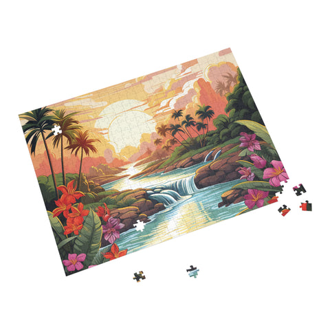 SUNNY STREAM #02 Jigsaw Puzzle | 96, 252, 500 pcs