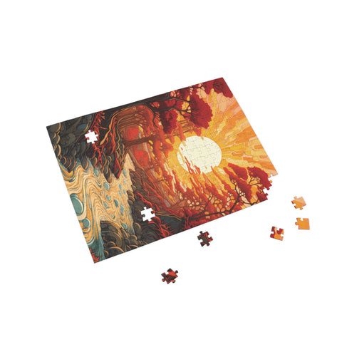 AUTUMN #01 Jigsaw Puzzle | 96, 252, 500 pcs