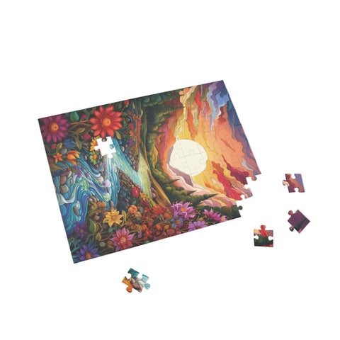 SUNNY STREAM #01 Jigsaw Puzzle | 96, 252, 500 pcs