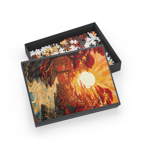 AUTUMN #01 Jigsaw Puzzle | 96, 252, 500 pcs