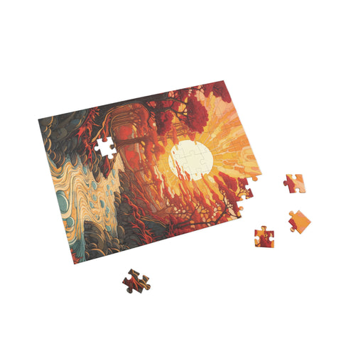 AUTUMN #01 Jigsaw Puzzle | 96, 252, 500 pcs